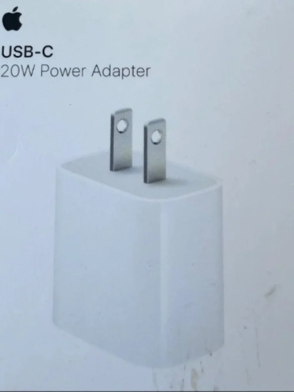 Apple 20W USB-C Power Adapter Wall Charger White‎ MHJA3AM/A New